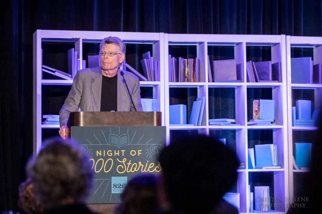 Stephen King speaking.